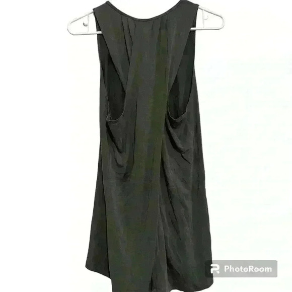 Athleta athletic gray tank with criss cross back. Women’s size medium - Picture 2 of 7